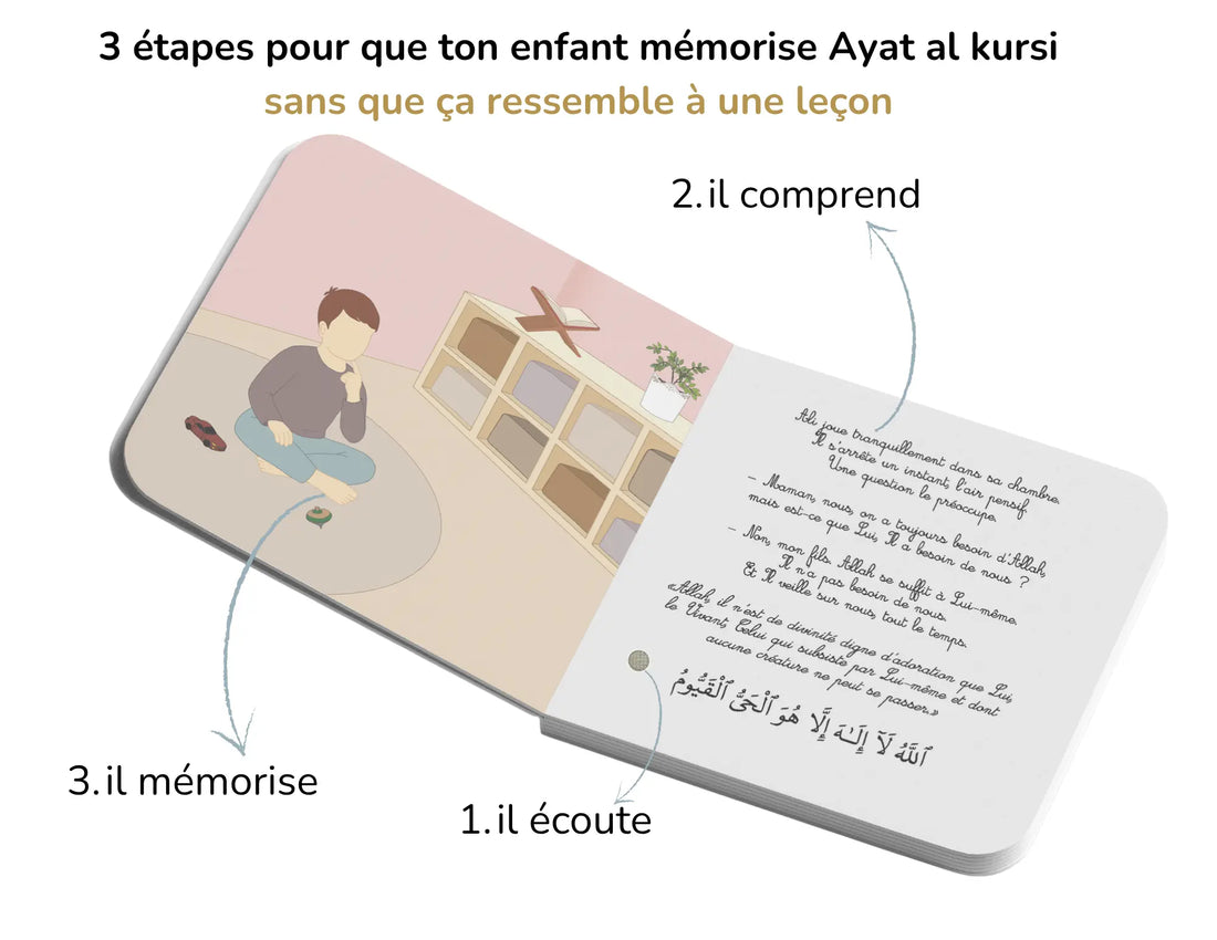 J'apprends Ayat Al-Kursi avec Ali BÉBÉ ALI