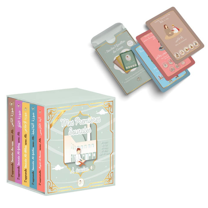 Pack Mes premières sourates + Jeu des 7 familles du Coran