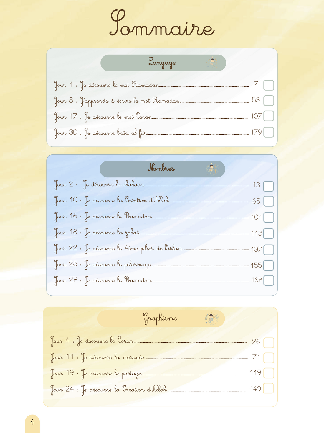 Mon tout premier cahier d'activité Montessori du Ramadan avec Bébé Ali