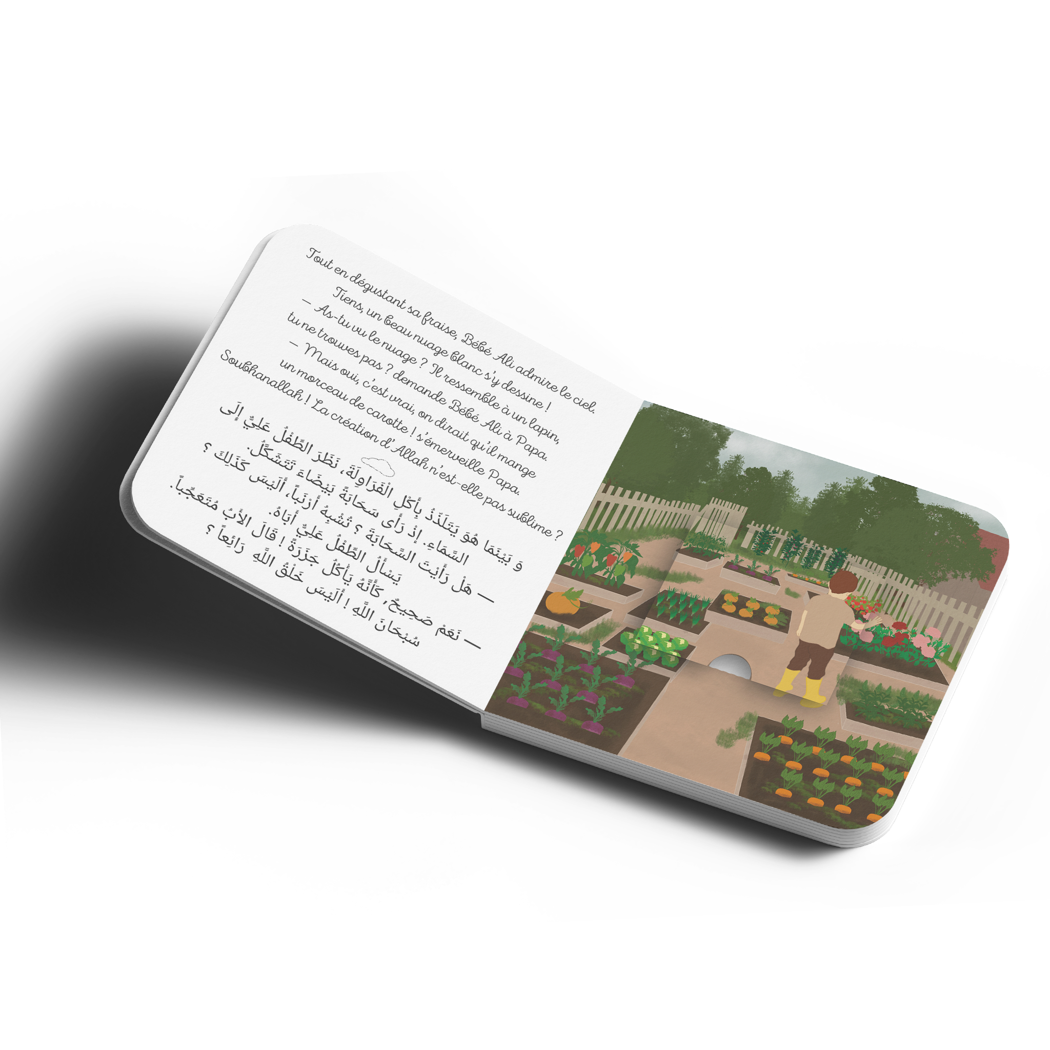 Tome 9 : Bébé Ali à la découverte de la création d'Allah (Livre à odeur)