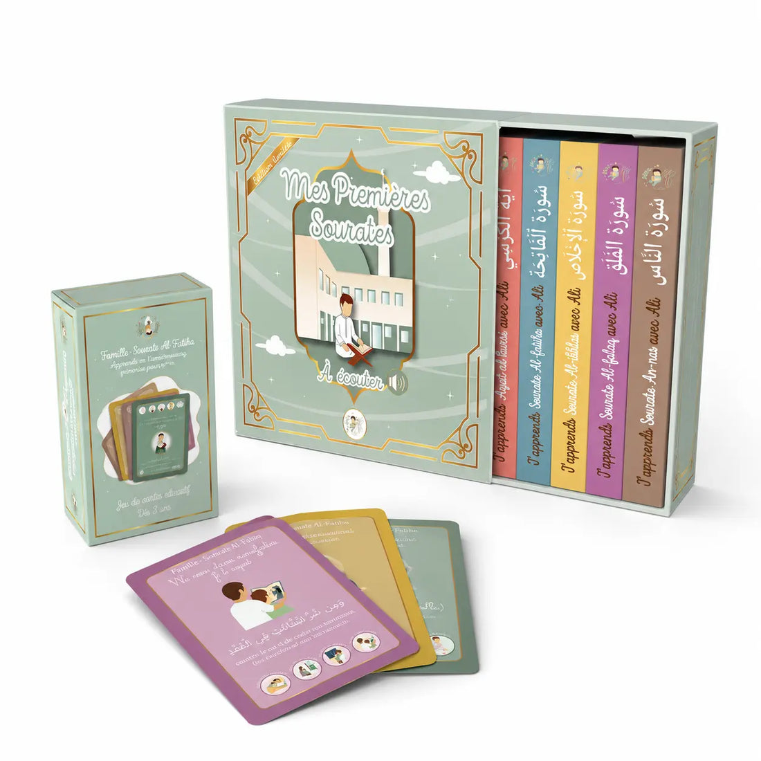 Pack complet + jeu de carte 7 familles du coran BÉBÉ ALI