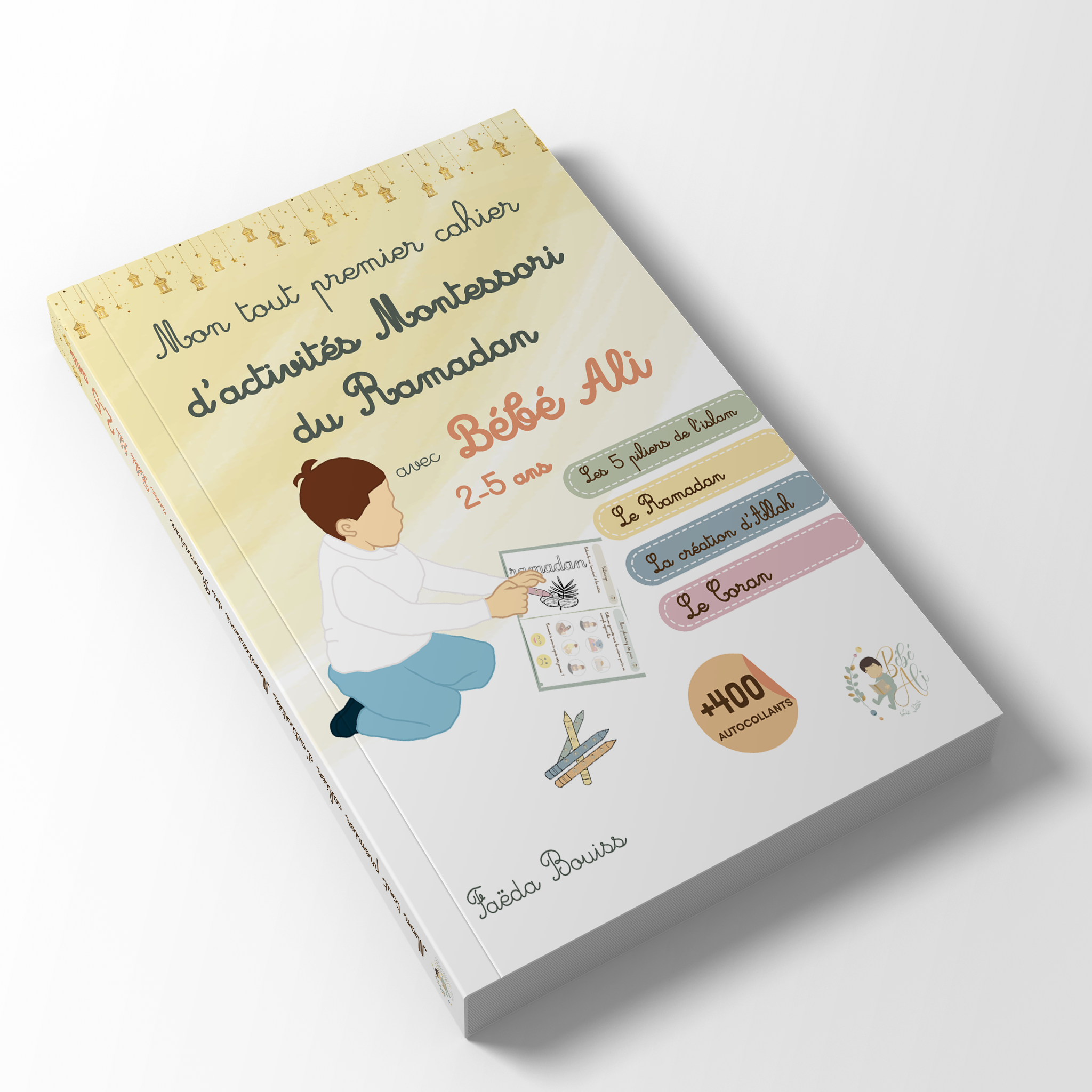 Mon tout premier cahier d'activité Montessori du Ramadan avec Bébé Ali