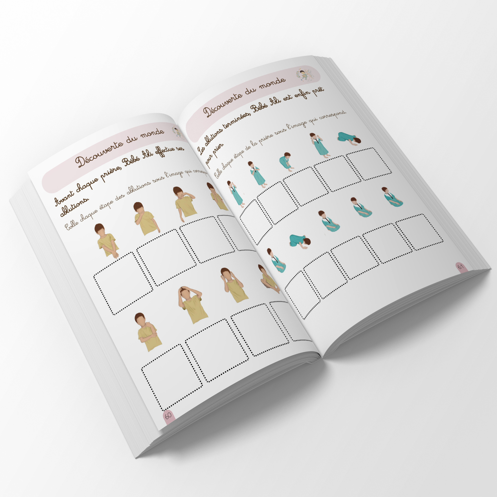 Mon tout premier cahier d'activité Montessori du Ramadan avec Bébé Ali