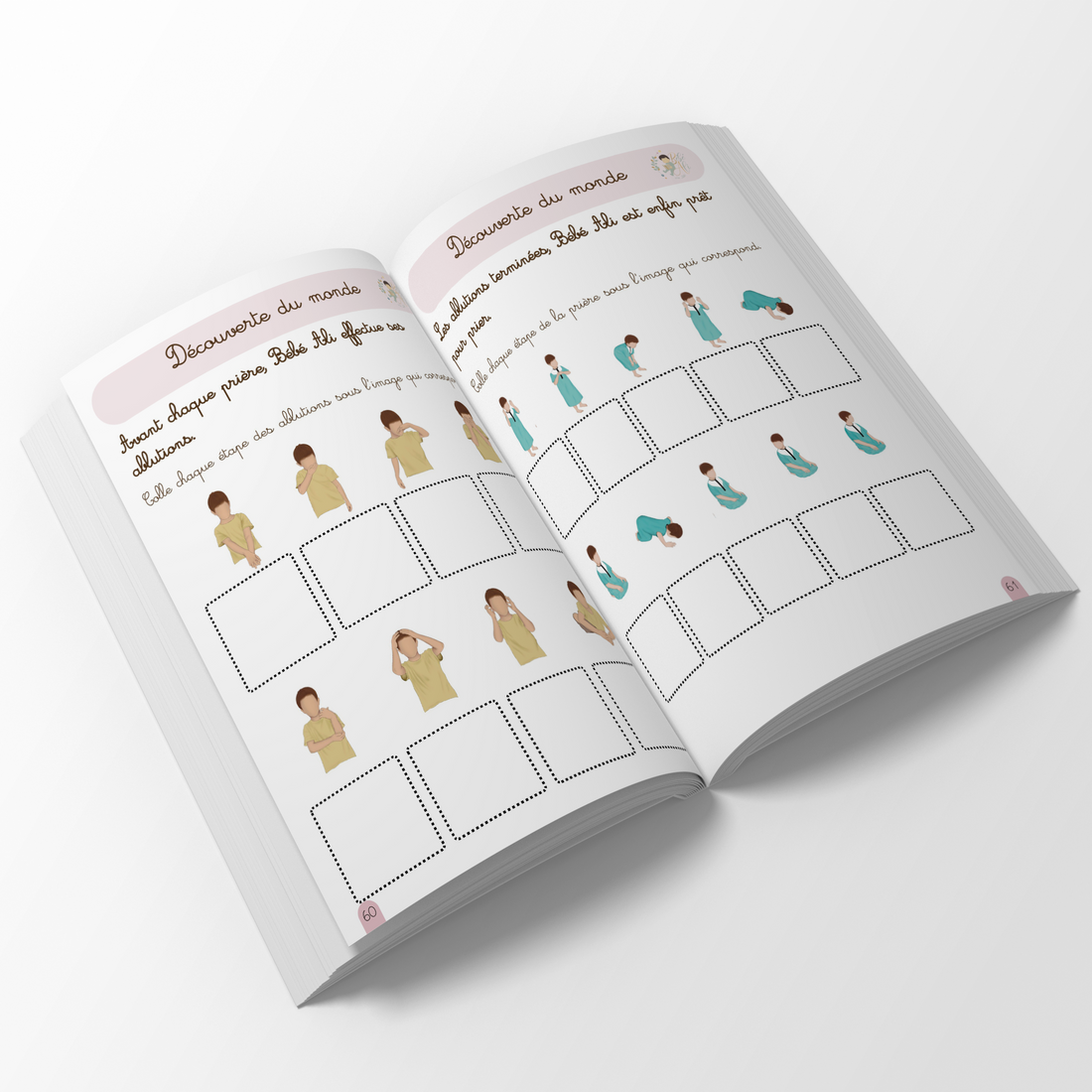 Mon tout premier cahier d'activité Montessori du Ramadan avec Bébé Ali