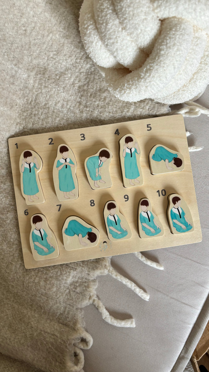 Mon premier puzzle Montessori de la prière