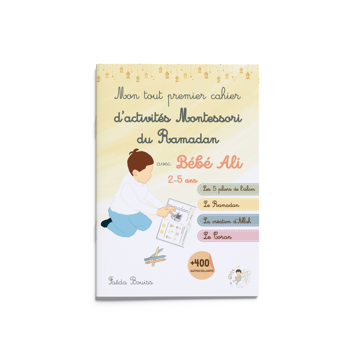 Mon tout premier cahier d'activité Montessori du Ramadan avec Bébé Ali