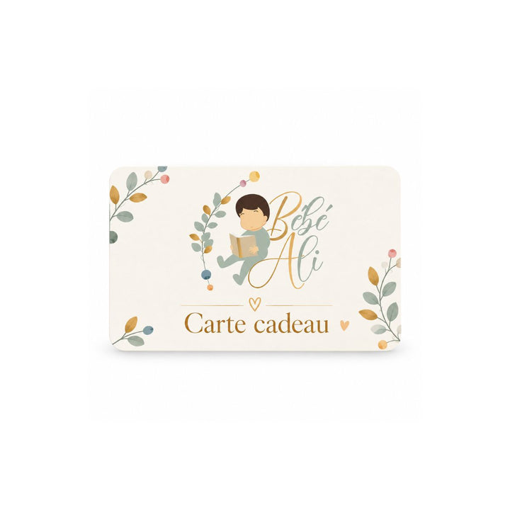 Carte-cadeau Bébé Ali
