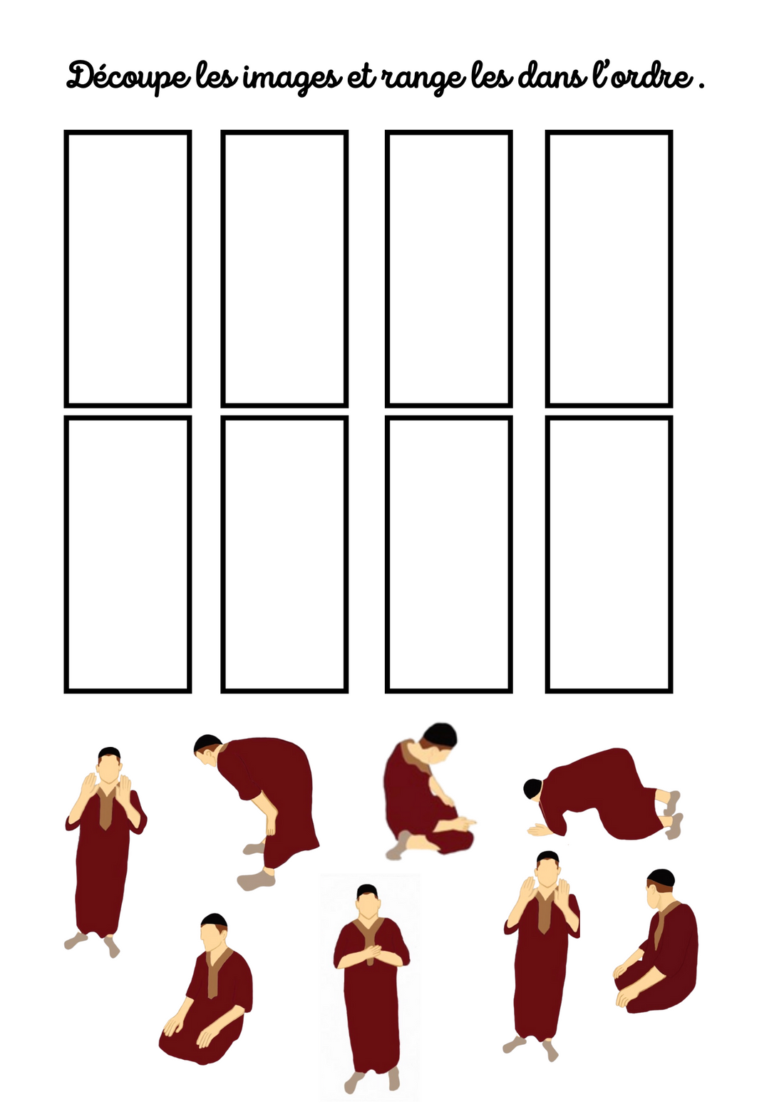 Mon cahier d’activités de la prière